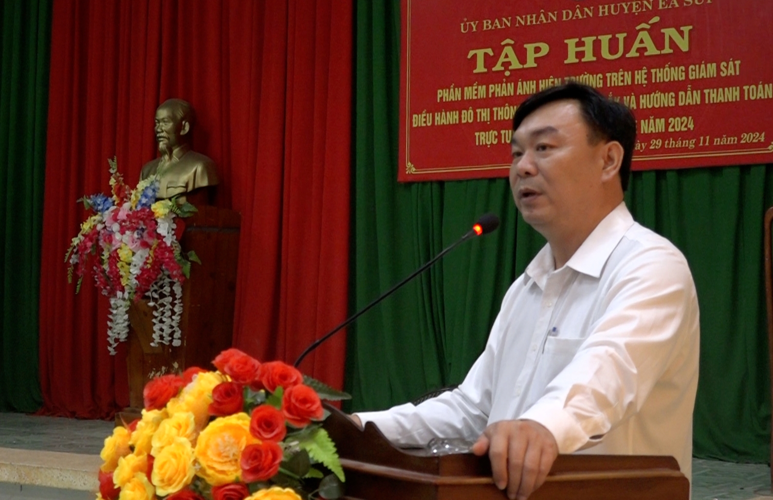 Tập huấn sử dụng dịch vụ Phản ánh hiện trường và thanh toán trực  tuyến năm 2024